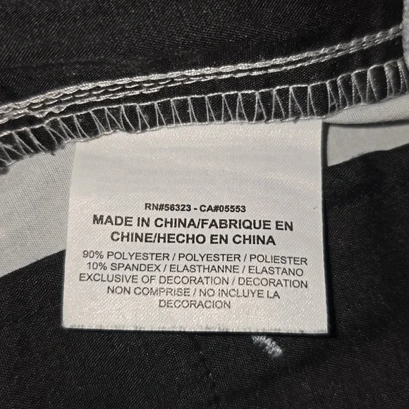 Nike Golf Dri Fit Shorts Gray White Plaid Polyester Blend Men's Size 36 - Picture 9 of 12